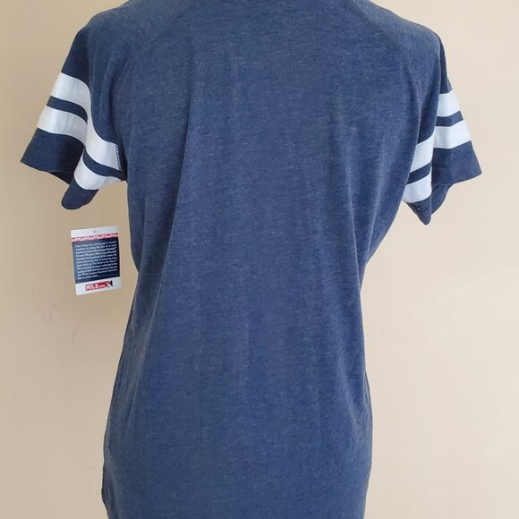 Women’s MiLB Hillsboro Hops T-Shirts Size Small/Petite NWT Heather Blue - Picture 8 of 12